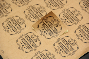 Kraft Paper Self-adhesive Label